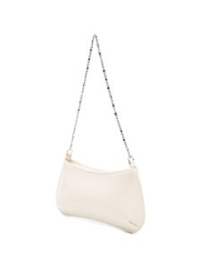 Jacquemus Le Petit Bisou Chaine leather shoulder bag