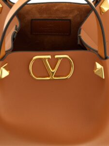 Valentino Garavani VLogo embellished leather shoulder bag