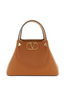 Valentino Garavani VLogo embellished leather shoulder bag