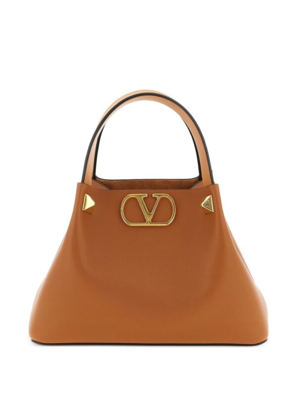 Valentino Garavani VLogo embellished leather shoulder bag