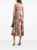 Dolce & Gabbana-Rose Bouquet Print cotton dress