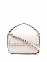 Valentino Garavani Rockstud Grainy Calfskin Pouch
