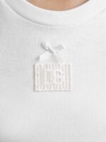 Dolce & Gabbana-logo-embroidered T-shirt