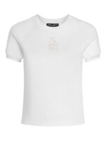 Dolce & Gabbana-logo-embroidered T-shirt