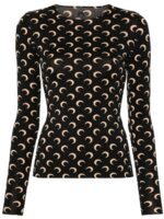 Marine Serre Moon crewneck top