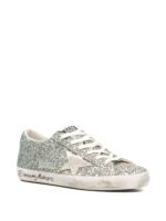 Golden Goose Super-Star Women's silver glitter