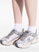 Golden Goose Lightstar Men's in grey mesh Sneakers