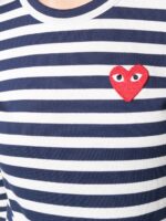 Comme Des Garcons Comme Des GarÃ§ons Striped cotton t-shirt