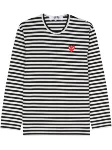 Comme Des Garcons Comme Des GarÃ§ons Striped cotton t-shirt