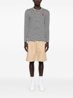 Comme Des Garcons Comme Des GarÃ§ons Striped cotton t-shirt