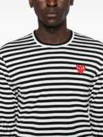 Comme Des Garcons Comme Des GarÃ§ons Striped cotton t-shirt