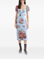 Dolce & Gabbana Flower print silk dress
