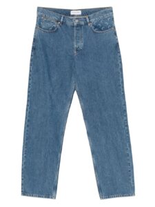 Marine Serre Straight leg denim jeans