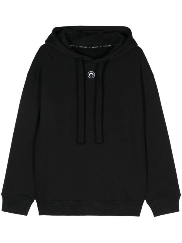 Marine Serre Moon cotton hoodie