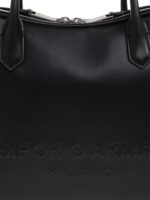 Emporio Armani Eagle Club Capsule Collection Soft Leather Shoulder Bag