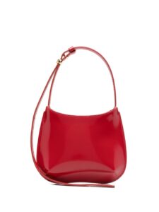 Jacquemus Le Petit Bisou leather shoulder bag