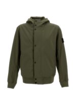Stone Island Hooded blouson jacket