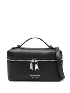 Emporio Armani Nappa Leather Shoulder Vanity Case
