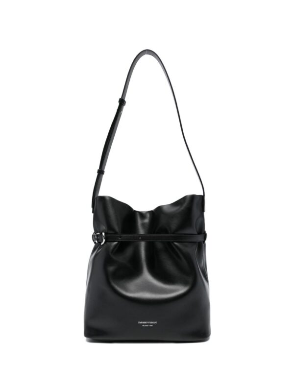 Emporio Armani Leather Bucket Bag