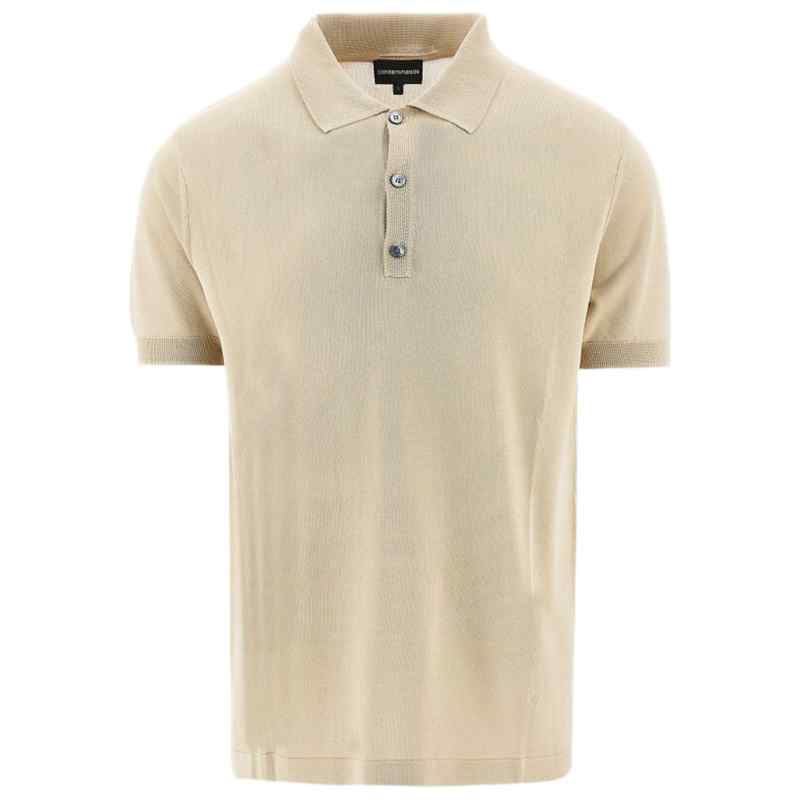 EMPORIO ARMANI EXCLUSIVE T-shirts and Polos Beige