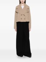 Emporio Armani Cotton double-breasted jacket