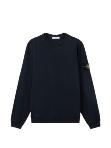 Stone Island Logo cotton sweatshirt