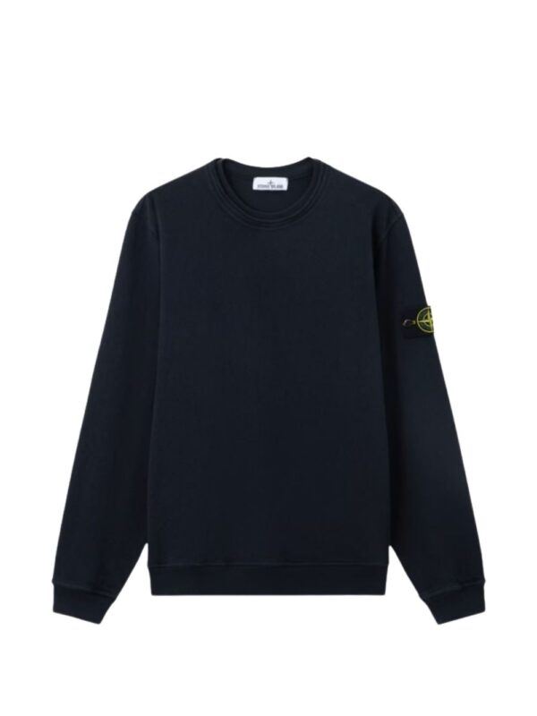 Stone Island Logo cotton sweatshirt