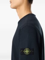 Stone Island Logo cotton sweatshirt