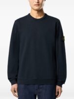 Stone Island Logo cotton sweatshirt