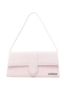 Jacquemus Le Bambino long leather shoulder bag