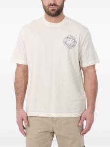 Stone Island Logo cotton t-shirt