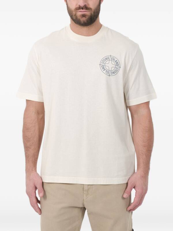 Stone Island Logo cotton t-shirt