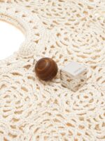 Jacquemus Le Petit Rond Spiaggia handbag