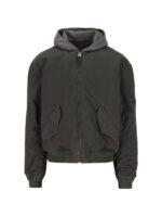 Balenciaga Cotton and nylon blend bomber jacket