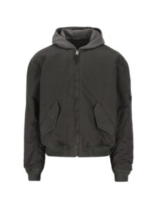 Balenciaga Cotton and nylon blend bomber jacket