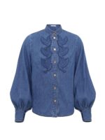 Zimmermann Denim applique shirt