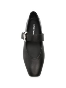 Emporio Armani Exclusive Leather ballet flats