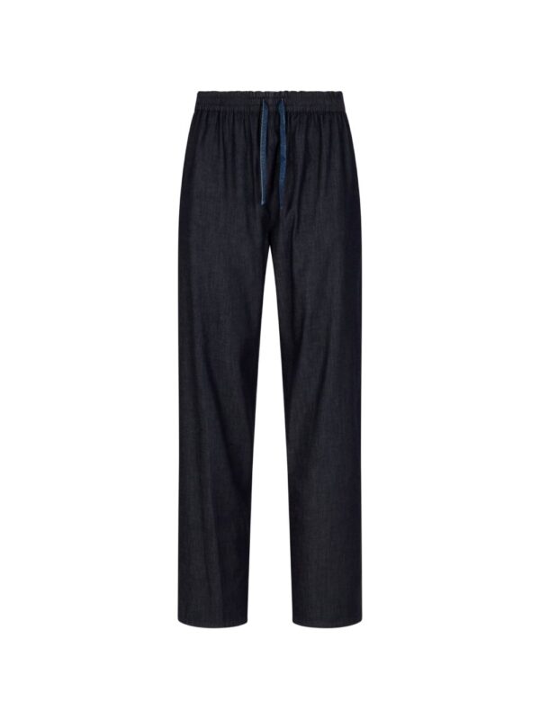 Emporio Armani Denim cotton trousers