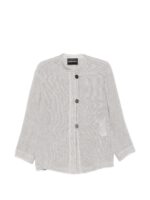 Emporio Armani Linen buttoned jacket