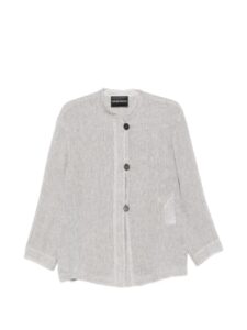 Emporio Armani Linen buttoned jacket