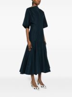 Jacquemus V-neck button fastening La Robe Moisson midi dress