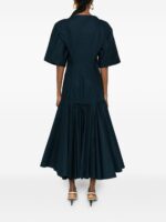 Jacquemus V-neck button fastening La Robe Moisson midi dress