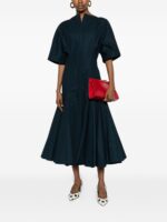 Jacquemus V-neck button fastening La Robe Moisson midi dress