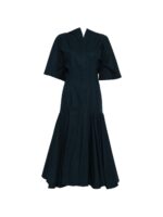 Jacquemus V-neck button fastening La Robe Moisson midi dress