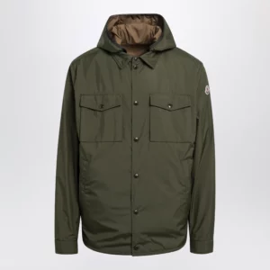 Moncler Chirano shirt jacket military green