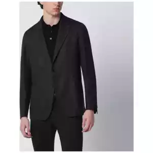 Tagliatore Brown wool single-breasted jacket