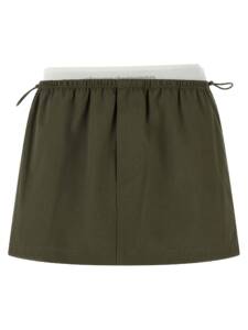 Alexander Wang Double Layer Waist Skirt