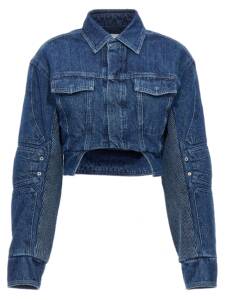 Off White Off-white Motorcycle Denim Jacket