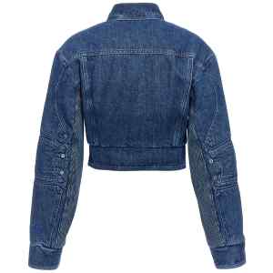 Off White Off-white Motorcycle Denim Jacket