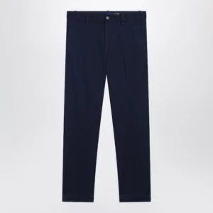 Polo Ralph Lauren Navy blue cotton trousers
